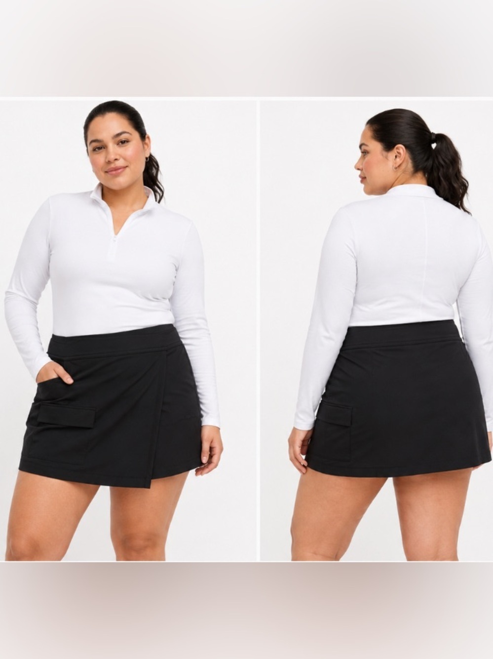 Avia • Black • Hike Skort • XL